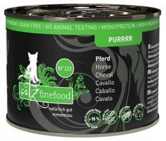 Šlapias maistas katėms Catz Finefood Purrrr N.123 su arkliena, 200 g
