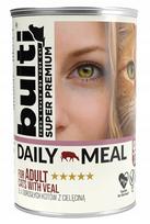 Šlapias katėms skirtas pašaras BULTI DAILY MEAL su veršiena, 400 g