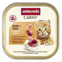 Katzenų maistas Animonda Carny Adult, vištiena ir žąsiena, 85 g