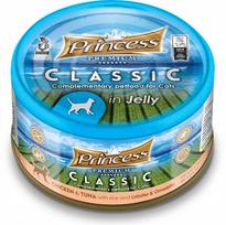 Šlapias kačių ėdalas PRINCESS PREMIUM su tunu, vištiena ir omaru, 170 g