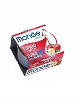 Šlapias pašaras katėms MONGE Fruit, tunas su obuoliu, 80 g