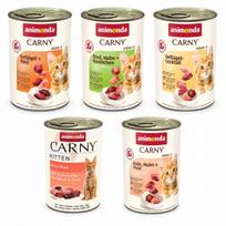 Šlapias kačių maistas Animonda Carny Kitten, įvairių skonių, 5 x 400 g