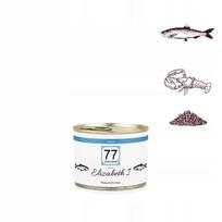Šlapi ėdalas katėms 77 Elizabeth I su lašiša, ikrais ir omaru, 185 g