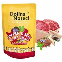 Šlapias kačių maistas Dolina Noteci SUPERFOOD su vištiena ir jautiena, 85 g