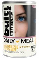 Šlapias ėdalas sterilizuotoms katėms BULTI DAILY STERILIZED su žąsiena, 400 g