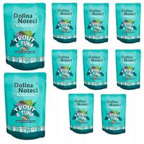 Katinų pašaras Dolina Noteci Superfood su upėtakiu ir tuna, 10 x 85 g