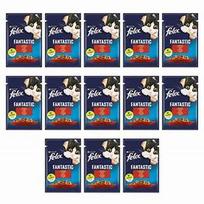 Katės maistas FELIX su jautiena, 26 x 85 g