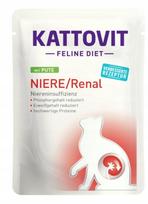 Šunų konservai KATTOVIT Niere/Renal su kalakutiena, 85 g, inkstų ligoms