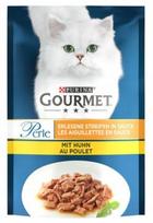 Šlapi kačių ėdalas PURINA Gourmet Perle su vištiena padaže, 85 g