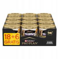 Kačių konservai PURINA PRO PLAN KITTEN su vištiena, 24 x 85 g (18+6 nemokamai)