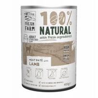 Avienos paštetas FRESH FARM, sterilizuotas, 400 g