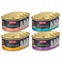 Šlapias kačių maistas ANIMONDA Vom Feinsten Mousse, įvairūs skoniai, 12 x 85 g