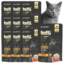 Šlapias kačių maistas BULTI SUPERFOODS vištiena su kokosais ir goji uogomis, maišelis