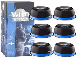 Katės ėdalas Wild Freedom Cold River, 6 x 85 g indeliai