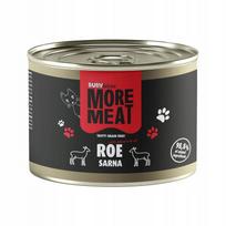 Šlapias kačių maistas BUBA MORE MEAT MONO su elniena, 185 g