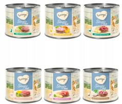 Šlapias kačių maistas Feringa Classic Meat Menü, įvairių skonių, 6 x 200 g