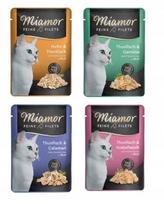 Katinų pašaras Miamor Feine Filets, įvairių skonių, 24 x 100 g