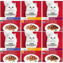 Katinų ėdalas Purina Gourmet Mon Petit, 36 x 50 g, įvairūs skoniai