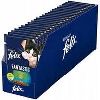 Katinų ėdalas FELIX su triušiena drebučiuose, 26 x 85 g