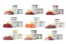 Katėms skirtas maisto rinkinys Gussto Mix of Flavours, 200 g x 9