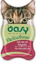 Šlapias kačių maistas Oasy Delicatesse paštetas su kepenėlėmis, 85 g