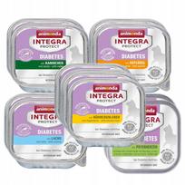 Šlapias kačių ėdalas ANIMONDA Integra Diabetes, įvairių skonių, 12 x 100 g