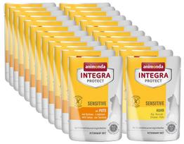 Šunų pašaras Animonda Integra Sensitive, maišeliai, 24 x 85 g, įvairių skonių rinkinys