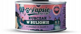 Šlapias kačių maistas Łapsie su vištiena sultinyje, 80 g