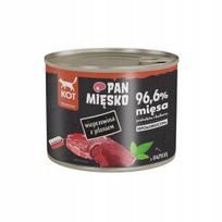 Šlapias kačių maistas Pan Mięsko su kiauliena ir elniena, 200 g