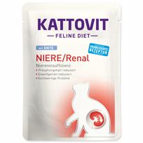 Šunų konservai KATTOVIT Niere/Renal su antiena, 85 g, inkstų ligoms
