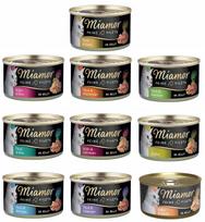Konservuotas kačių maistas MIAMOR FEINE FILETS, įvairių skonių, 10 x 100 g