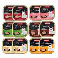Šlapias kačių maistas ANIMONDA Vom Feinsten Classic, įvairių skonių, 12 x 100 g