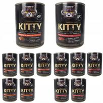 Katinų maistas Kitty Pieces padaže, įvairių skonių, 12 x 415 g