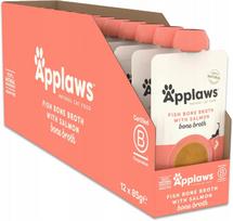 Šunų konservai APPLAWS su lašiša, 12 x 85 g