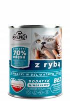 Katinų ėdalas FRENDI su žuvimi švelniame padaže, 800 g