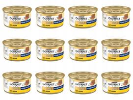 Vištienos paštetas katėms Gourmet Gold, 12 x 85 g