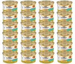 Katinų maistas su vištiena ir morkomis, 24 x 85 g, GOURMET