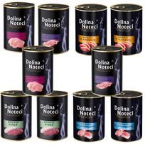 Šlapi kačių ėdalas Dolina Noteci Premium, įvairių skonių, 10 x 400 g