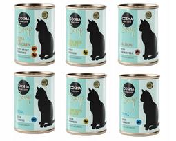 Drėgnas kačių maistas Cosma Soup, 4 skonių rinkinys, 6 x 100 g