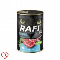 Konservai katėms RAFI CAT su ėriena, 400 g