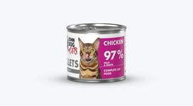 Vištienos filė katėms John Dog, 140 g