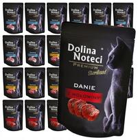 Šlapus kačių maistas Dolina Noteci Premium Sterilised, 24 x 85 g, įvairių skonių