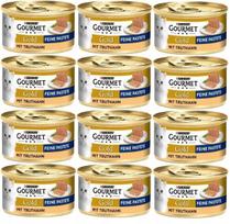 Katinų paštetas Gourmet Gold, kalakutiena, 12 x 85 g