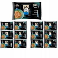Katinų ėdalas SHEBA Selection žuvies skonio padaže, 52 x 85 g