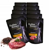 Katėms skirtas pašaras Dolina Noteci Premium su antiena, 10 x 85 g