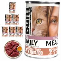 Šlapias kačių maistas su kengūriena BULTI Daily Meal, suaugusioms katėms, 6 x 400 g, pilnavertis