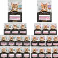 Katės ėdalas Purina Pro Plan Delicate su kalakutiena ir žuvimi, 24 x 85 g