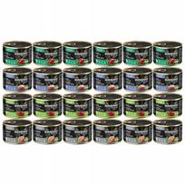 Šlapias kačių maistas Super Rafi, įvairių skonių, 24 x 185 g