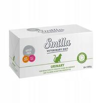 Šlapias kačių maistas Smilla URINARY, įvairių skonių, 8 x 100 g