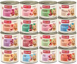 Šunų maisto rinkinys Animonda Carny Adult, 16 x 200 g, įvairių skonių
